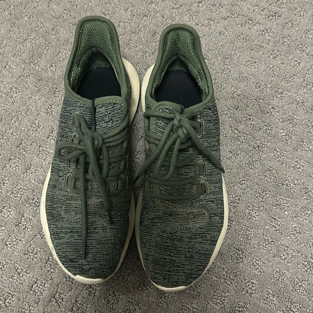 Adidas green sneakers